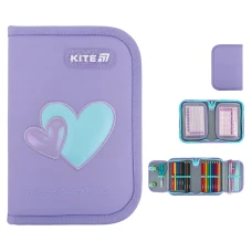 Пенал Kite 1 від., 2 відв., з наповненням K25-622H-5 Awesome