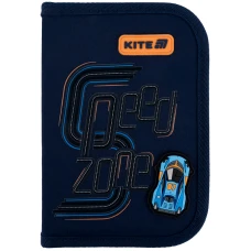 Пенал Kite 1 від., 2 відв., з наповненням K25-622H-4 Speed Zone