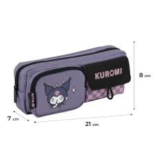 Пенал м'який Kite HK25-2701-1 Kuromi