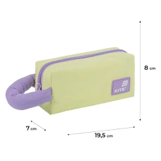 Пенал м'який Kite K25-2703-1 жовто-фіолетовий