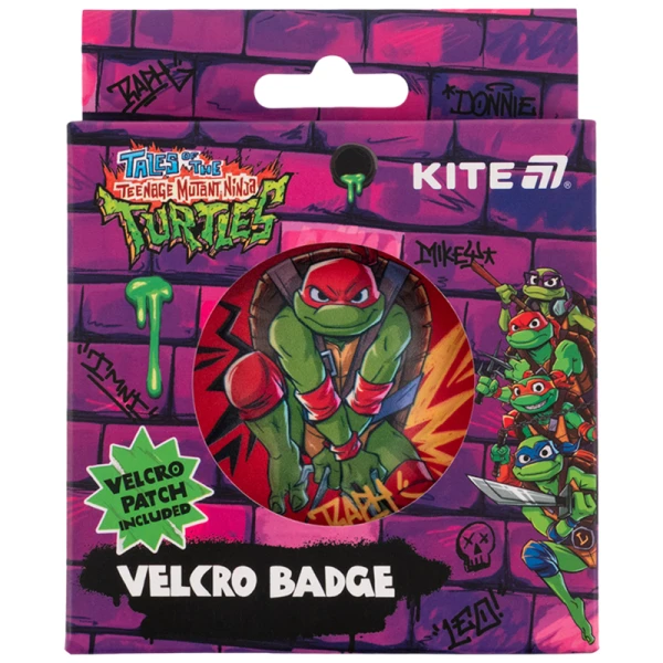 Бейдж на липучці NT25-3011 TMNT Tales of the TMNT