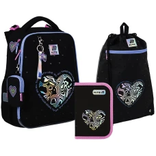 Набір рюкзак + пенал + сумка для взуття Kite SET_K25-531M-2  Love is