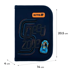 Набір рюкзак + пенал + сумка для взуття Kite SET_K25-555S-3 Speed Zone