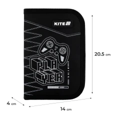 Набір рюкзак + пенал + сумка для взуття Kite SET_K25-531M-3 Player