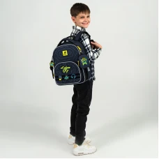 Набір рюкзак + пенал + сумка для взуття Kite SET_K25-556M-2 Cyber