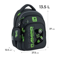 Набір рюкзак + пенал + сумка для взуття Kite SET_K25-763S-2 Gamer