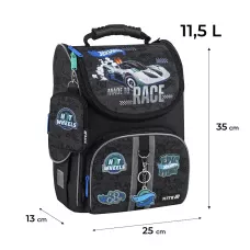 Рюкзак Kite Education каркасний HW25-501S Hot Wheels