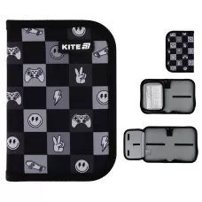 Пенал Kite 1 від., 1 відв., без наповнення K25-621-4 Game On