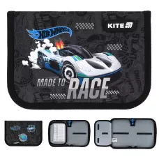 Пенал Kite 1 від., 1 відв., без наповнення HW25-621 Hot Wheels