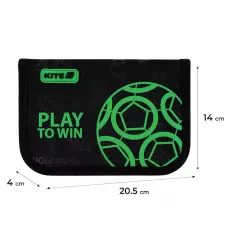 Пенал Kite 1 від., 1 відв., без наповнення K25-621-2 Play&Win