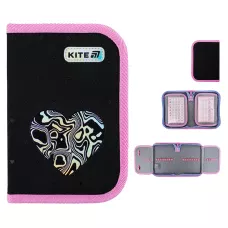 Пенал Kite 1 від., 2 відв., без наповнення K25-622-3 Love is