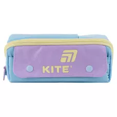 Пенал м'який Kite K25-2702-4 блакитно-фіолетовий