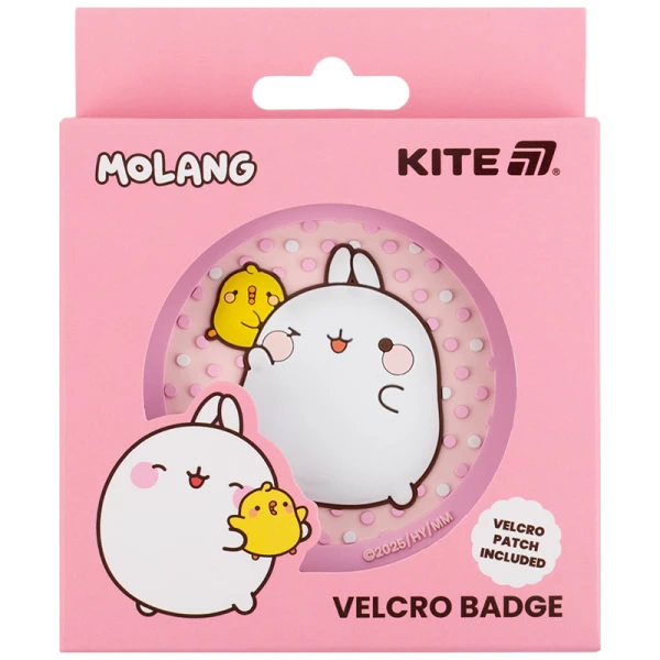 Бейдж на липучці ML25-3011 Molang