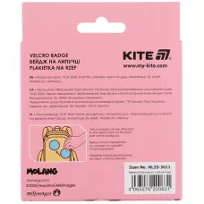 Бейдж на липучці ML25-3011 Molang