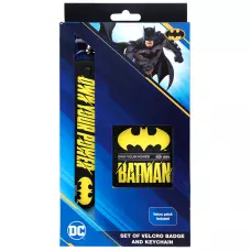 Набір бейдж на липучці та підвіска, 2 шт., DC25-3010 DC Batman