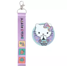 Набір бейдж на липучці та підвіска, 2 шт., HK25-3010-1 Hello Kitty