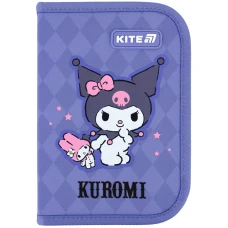 Пенал Kite 1 від., 1 відв., без наповнення HK25-621-2 Kuromi