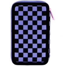 Пенал Kite 2 від., без наповнення HK25-623 Kuromi
