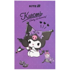 Блокнот-планшет А6, 50арк, нелінований Kuromi HK25-195 Kite