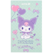 Блокнот-планшет А6, 50арк, нелінований Kuromi HK25-195 Kite