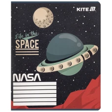 Зошит 12 арк., клітинка, гібр. лак + УФ лак, NASA NS25-232 Kite