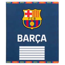 Зошит 12 арк., клітинка, софт тач + УФ лак, FC Barcelona BC25-232 Kite