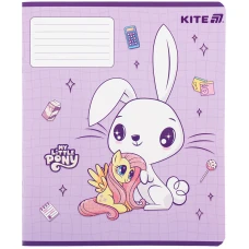 Зошит 12 арк., клітинка, УФ лак + глітер, My Little Pony LP25-232 Kite