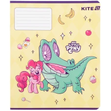 Зошит 12 арк., клітинка, УФ лак + глітер, My Little Pony LP25-232 Kite