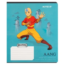 Зошит 18 арк., лінія, софт тач + УФ лак, Avatar AV24-237 Kite