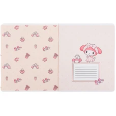 Зошит 24 арк., клітинка, софт тач + УФ лак, Kuromi HK25-238 Kite