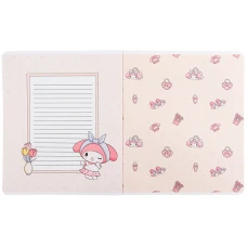 Зошит 24 арк., клітинка, софт тач + УФ лак, Kuromi HK25-238 Kite