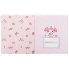 Зошит 24 арк., клітинка, софт тач + УФ лак, Kuromi HK25-238 Kite