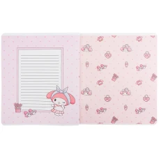 Зошит 24 арк., клітинка, софт тач + УФ лак, Kuromi HK25-238 Kite
