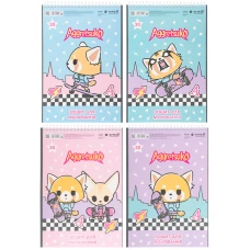 Зошит для малювання, 30 арк., спір., софт тач + УФ лак, Aggretsuko AR25-243 Kite