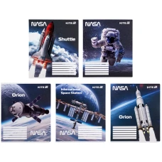 Зошит 18 арк., клітинка, гібр. лак + УФ лак, NASA NS25-236 Kite