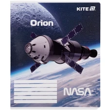 Зошит 18 арк., клітинка, гібр. лак + УФ лак, NASA NS25-236 Kite