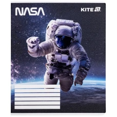 Зошит 18 арк., клітинка, гібр. лак + УФ лак, NASA NS25-236 Kite