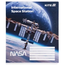 Зошит 18 арк., клітинка, гібр. лак + УФ лак, NASA NS25-236 Kite
