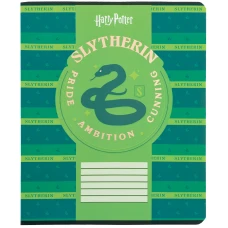Зошит 18 арк., клітинка, фольга + УФ лак, Harry Potter HP25-236 Kite