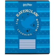 Зошит 18 арк., клітинка, фольга + УФ лак, Harry Potter HP25-236 Kite