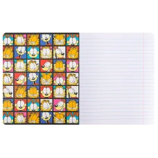 Зошит 18 арк., лінія, софт тач + УФ лак, Garfield GF24-237 Kite