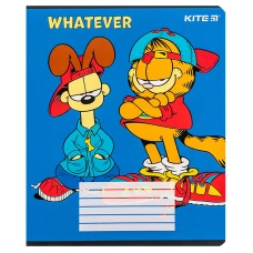 Зошит 18 арк., лінія, софт тач + УФ лак, Garfield GF24-237 Kite