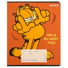 Зошит 18 арк., лінія, софт тач + УФ лак, Garfield GF24-237 Kite