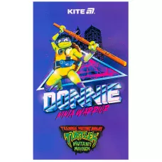 Блокнот-планшет А6, 50арк, нелінований Ninja Turtles NT25-195 Kite