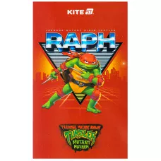 Блокнот-планшет А6, 50арк, нелінований Ninja Turtles NT25-195 Kite