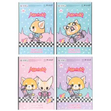 Зошит для малювання, 30 арк., спір., софт тач + УФ лак, Aggretsuko AR25-243 Kite