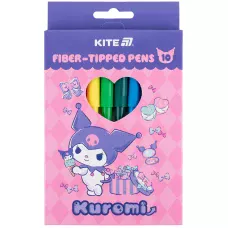 Фломастери, набiр 10 шт. Kuromi HK25-455 Kite