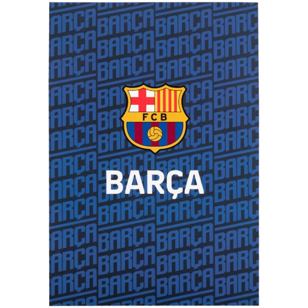 Блокнот-планшет A5, 50арк, клітинка, FC Barcelona BC25-194 Kite