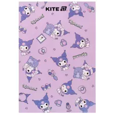 Блокнот-планшет A5, 50арк, клітинка, Kuromi HK25-194-1 Kite