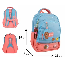 Рюкзак шкільний YES TS-109 "Line Friends Stylish" 39*28*14см., 559948